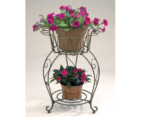 Deer Park D68 PL201X 20 In. Metal Round Planter