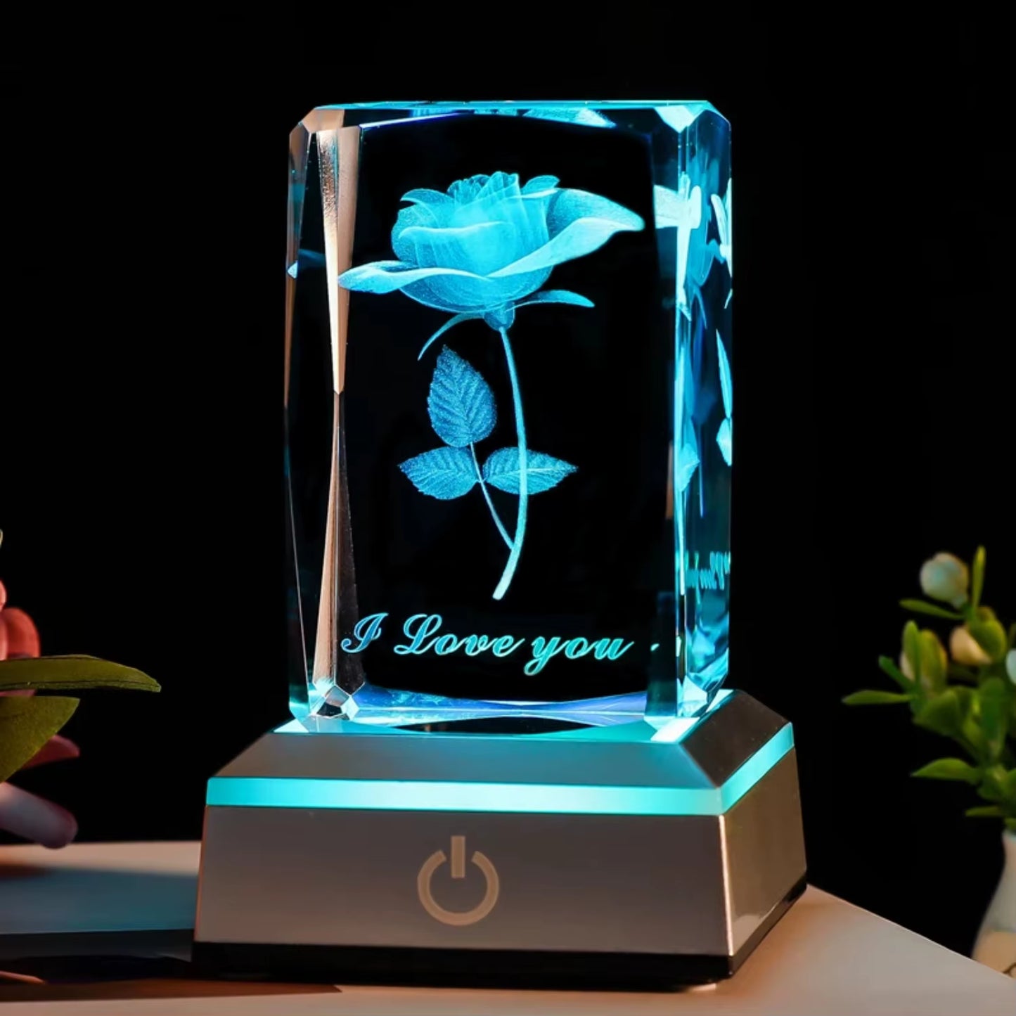 Exquisite Vibrant LED Rose Night Light - Beautiful, Colorful Anniversary, Christmas, Valentine'S Day, Birthday Gift for Mother,