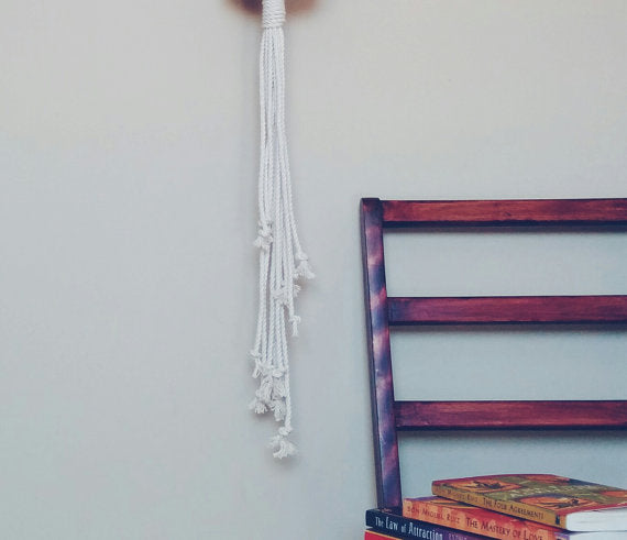 Macrame Plant Hanger, Hanging Planter